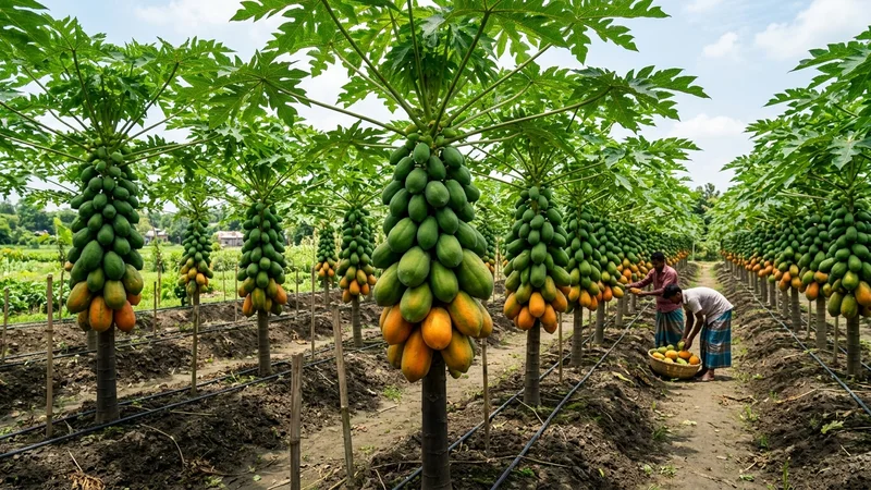 পেঁপে বাগান